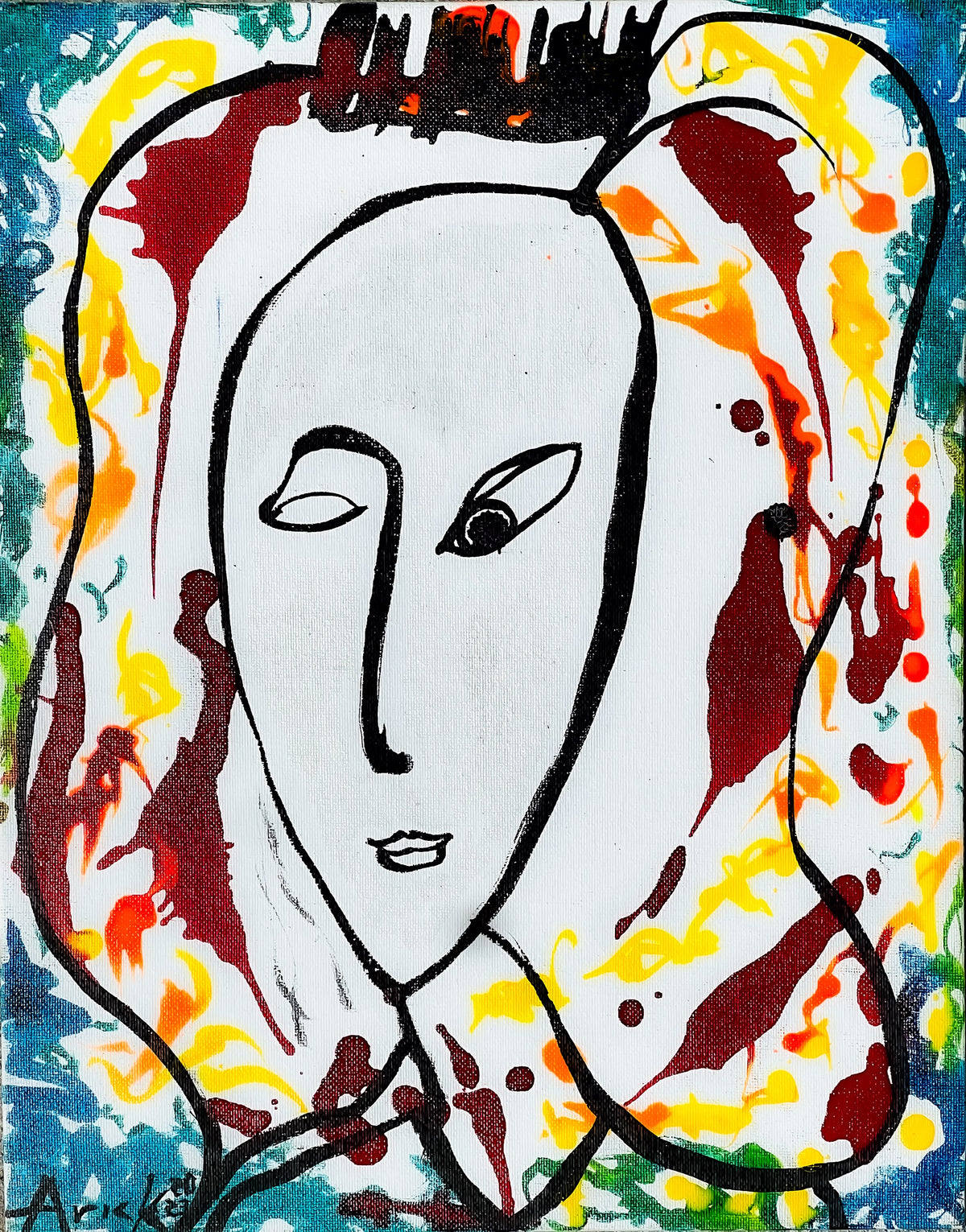 Print of Reine Triumphante, 2023, by Arick Moriartsy